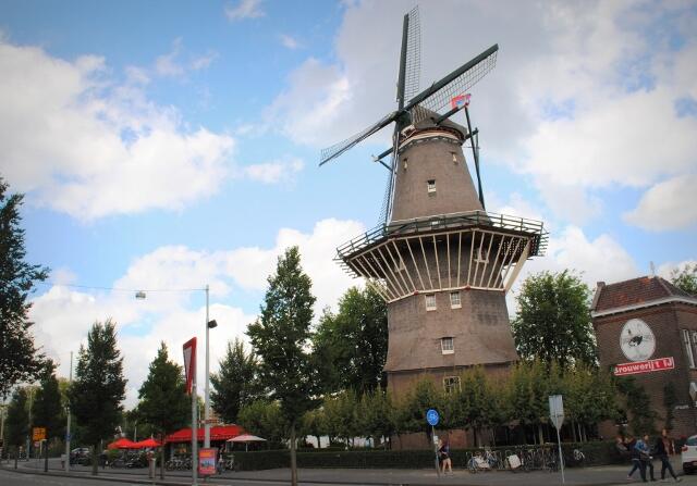 De Goyer windmill Brouwerij het IJ Amsterdam