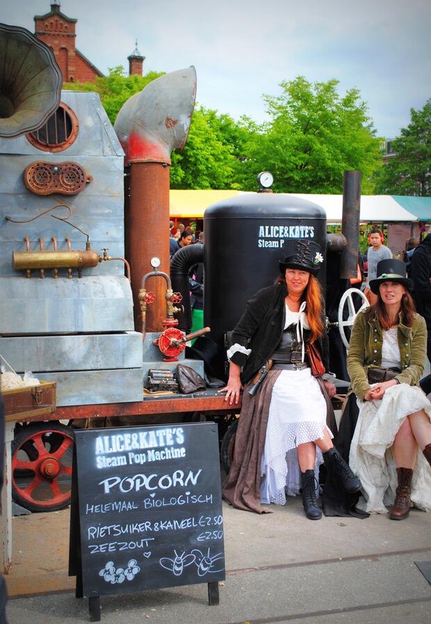 Steam Heat Popcorn at Rollende Keukens