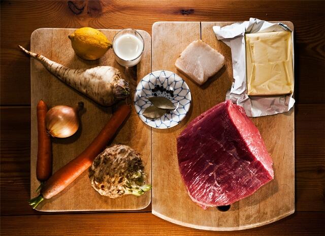 ingredients for Svíčková