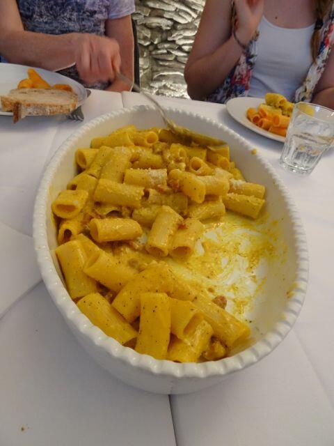 A plate to share at Flavio Velavevodetto. By Catherine Simes.