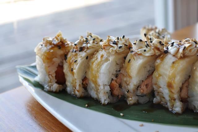 Sushi at Temakinho, Rome