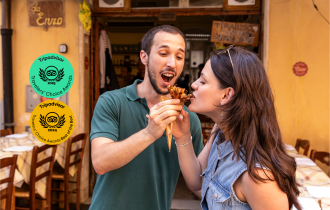 Twilight Trastevere Rome Food Tour