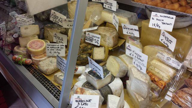 Delicious cheese at Bufalallegra. By Catherine Simes.