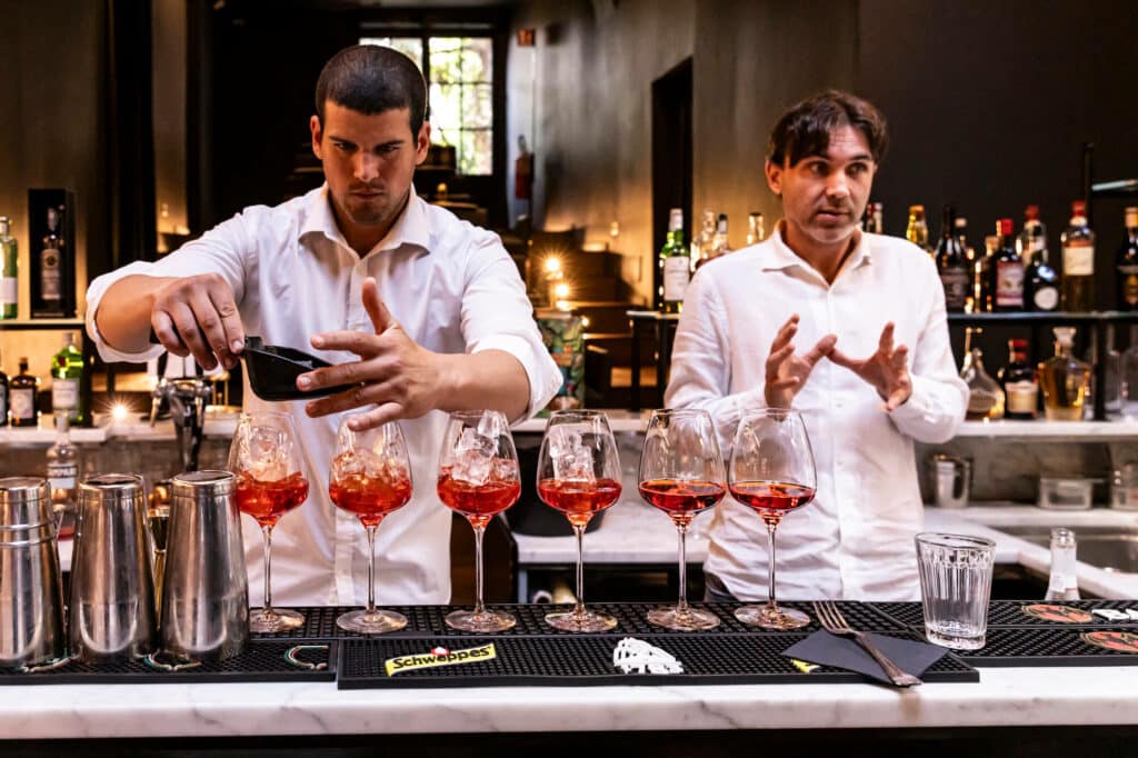 Rome-Golf-Cart-Tour-Drinks