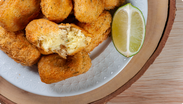 pasteis de bacalhau