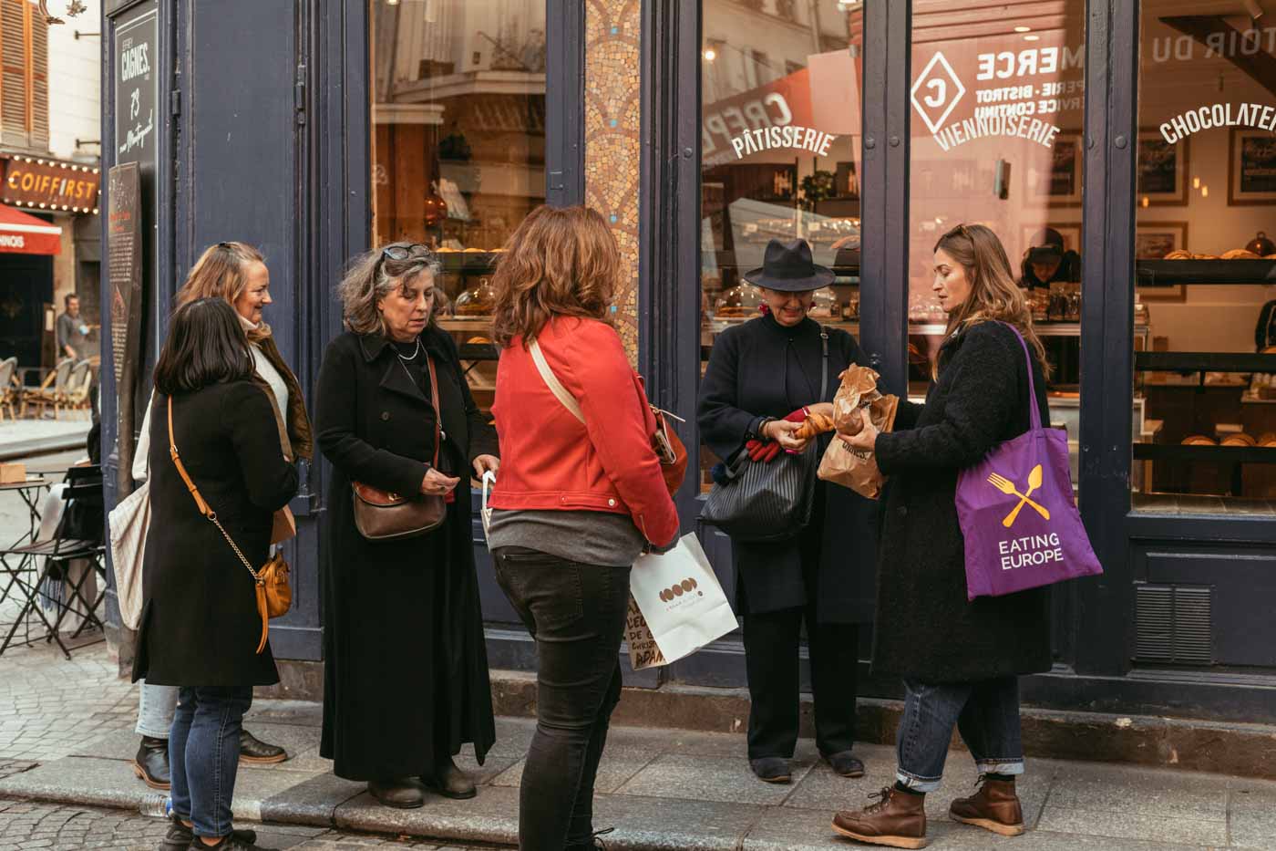 Eating_Europe_tour_group_at_Jeffrey_Cagnes_Paris